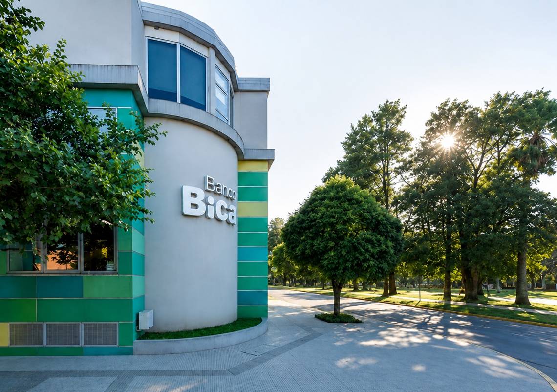 Banco Bica inició obras de renovación en su sucursal de la ciudad
