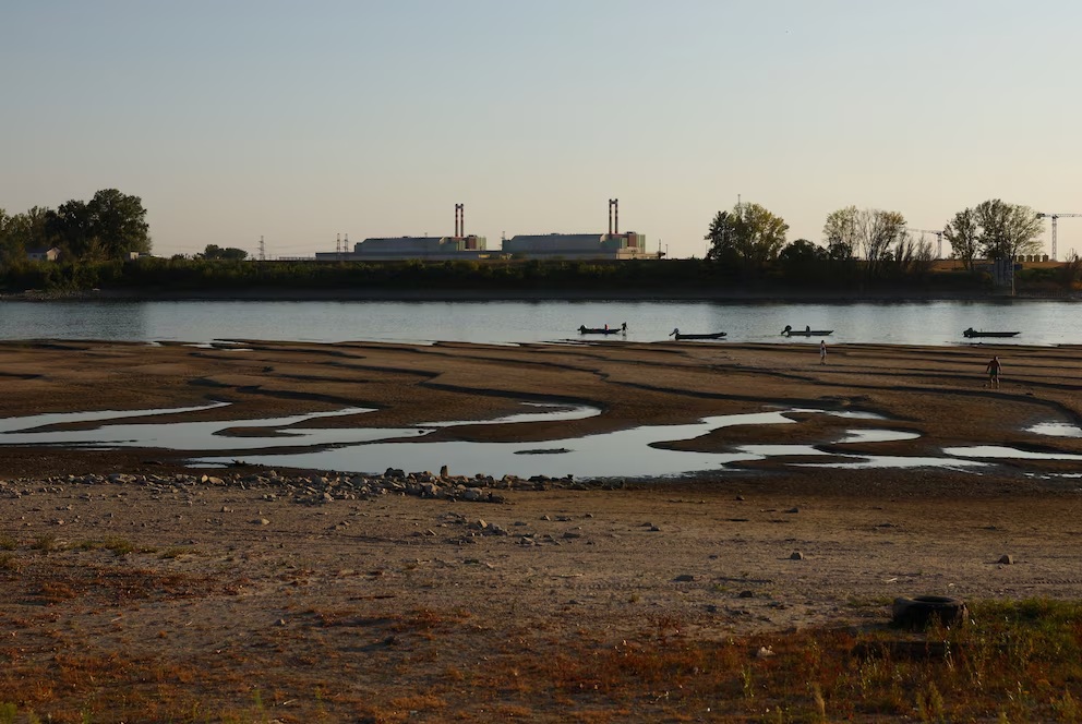Sequía récord en el Danubio pone en jaque el suministro eléctrico de Europa Central
