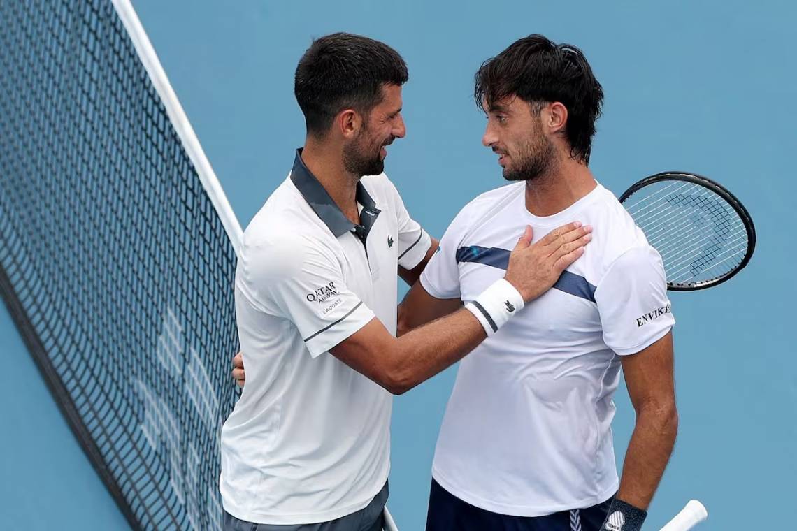 Thiago Tirante consiguió un histórico triunfo sobre Novak Djokovic