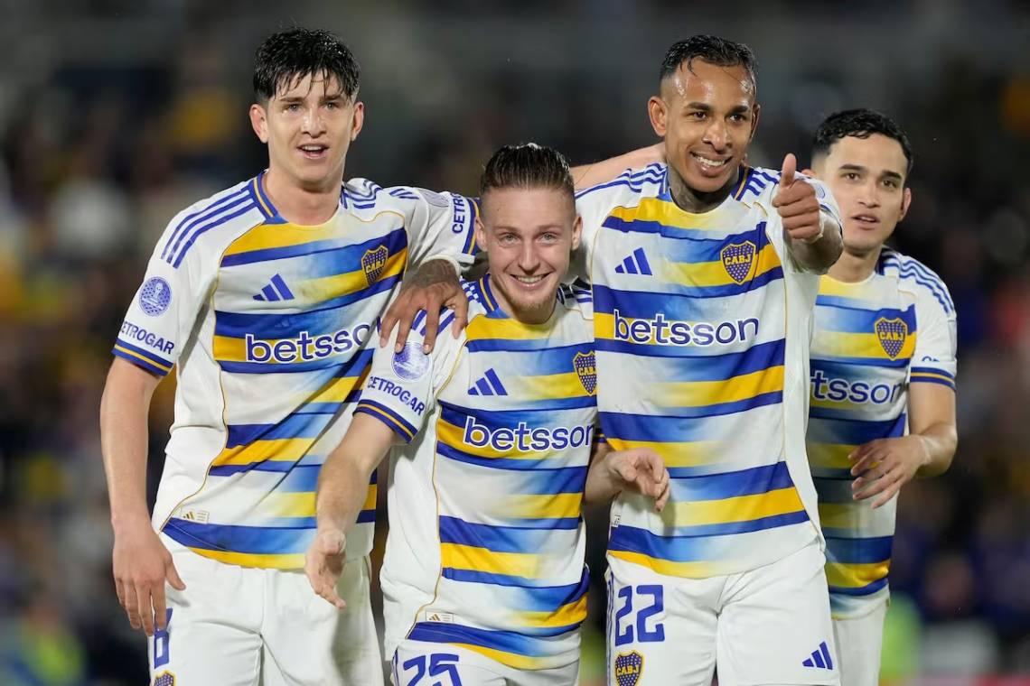 Copa Sudamericana: Boca goleó en Paraguay y enfrentará a San Pablo en cuartos de final