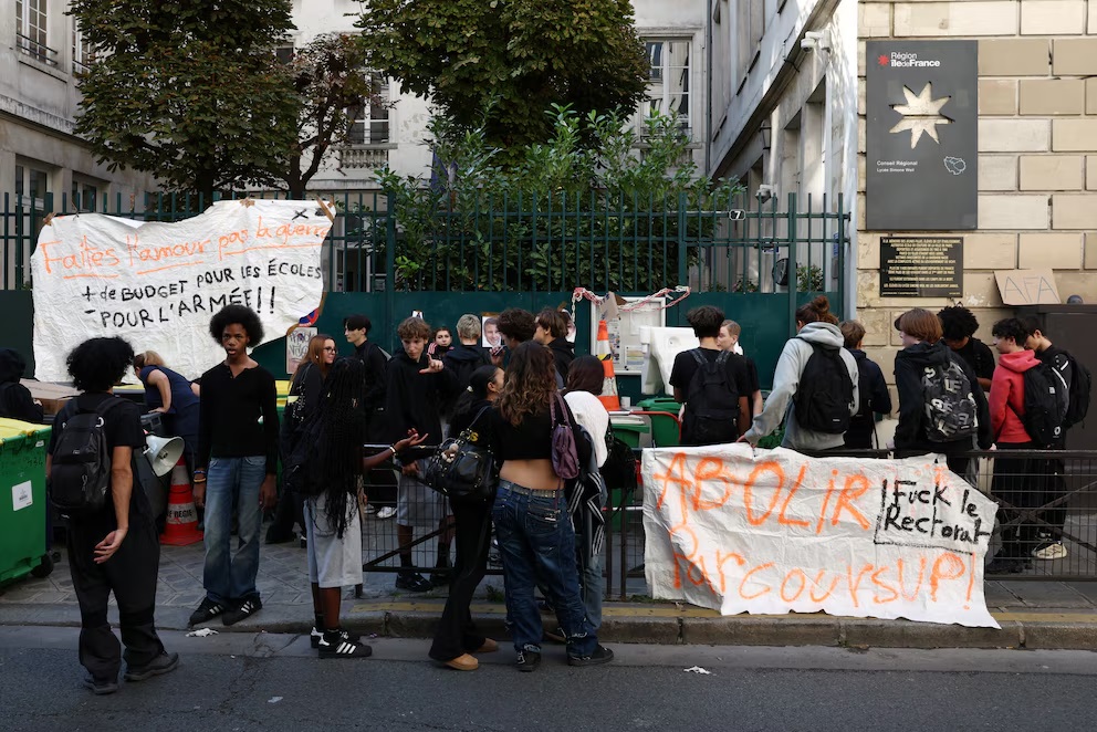 Protestas estudiantiles en Francia: 40 detenidos y 31 heridos tras fuertes enfrentamientos
