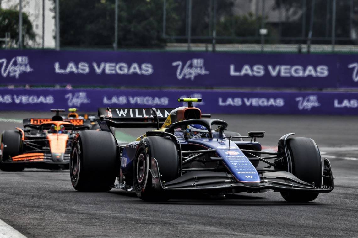 Otra buena carrera de Franco Colapinto: terminó 12° en un accidentado Gran Premio de México de F1