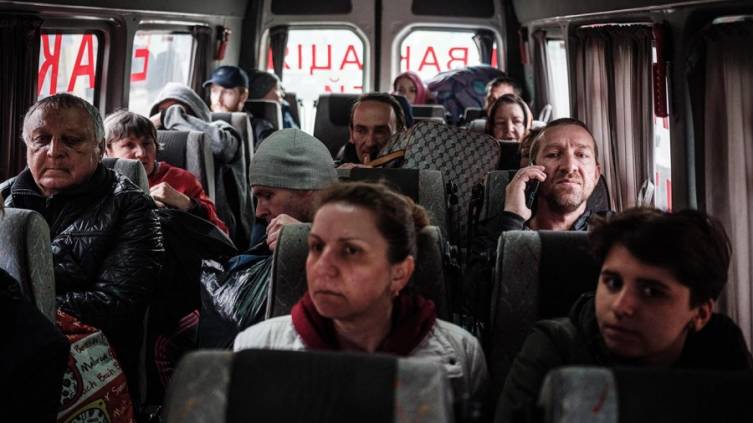 La cifra de desplazados internos superó los ocho millones en Ucrania