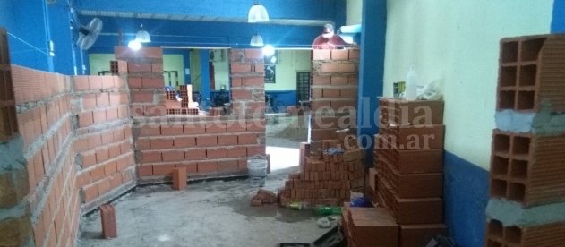La obra incluye la construcción de una nueva oficina para la Secretaría del club. (Foto: Gentileza J.C. Oldani)