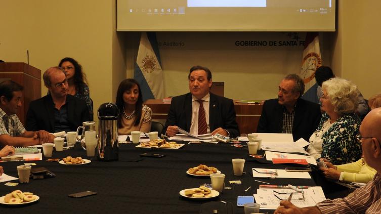 Genesini encabezó la reunión del Consejo. (Foto: Secretaría de Comunicación Social)