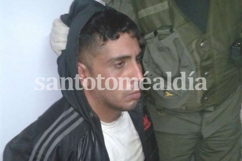 Badaracco detenido por gendarmes. (Foto: Clarín)