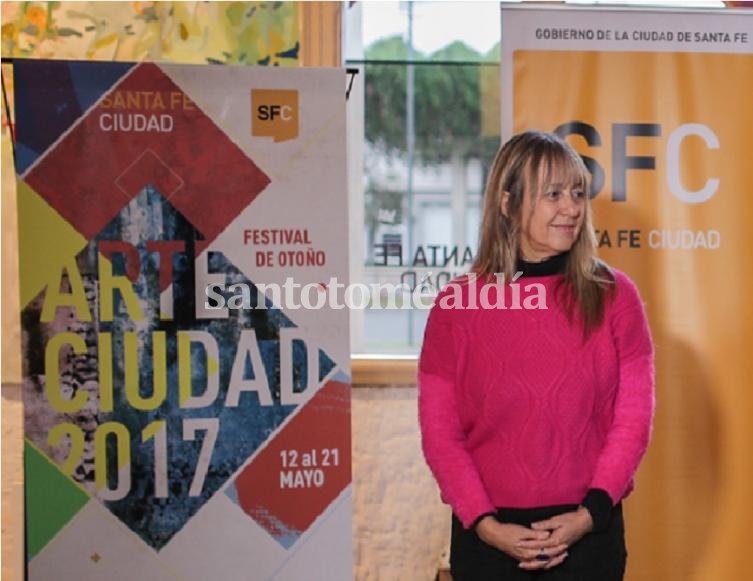 Patricia Pieragostini, secretaria de Cultura. (Foto: Municipalidad de Santa Fe)