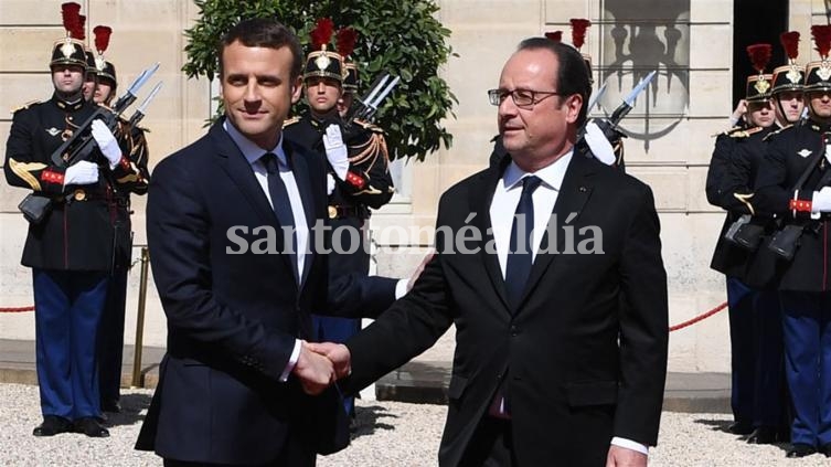 Macron asumió como presidente de Francia.