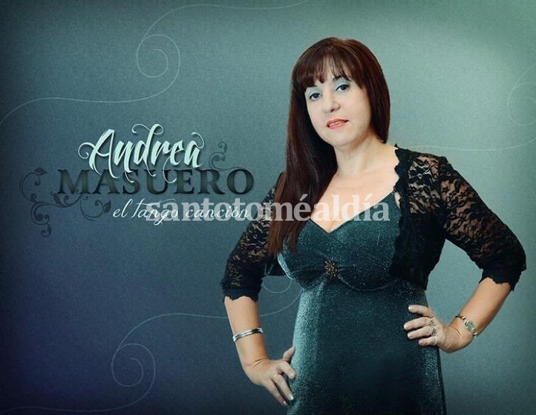 Andrea Masuero cantará en el cierre del Festival de Tango de Santa Fe