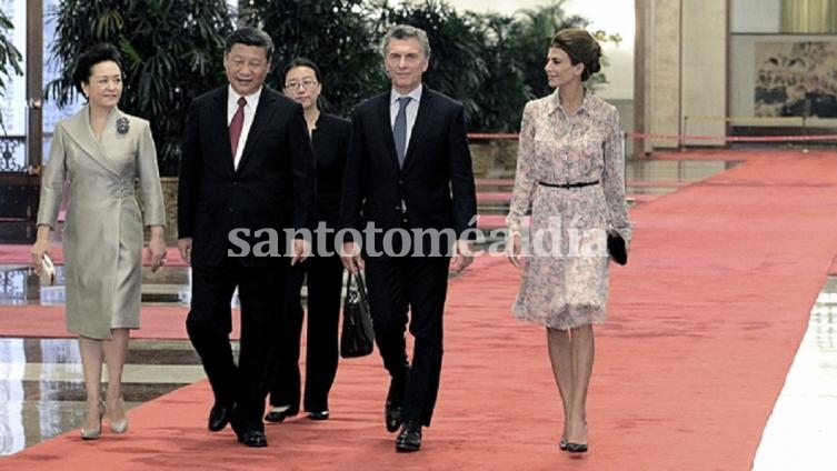 El presidente Macri completa su gira por China. (Foto: Télam)