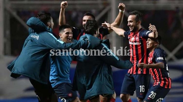 San Lorenzo ganó sobre el final y sigue en la Copa. (Foto: TyC Sports)