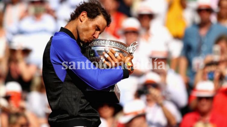 El rey de Francia. Nadal ganó su 10mo título en Roland Garros.