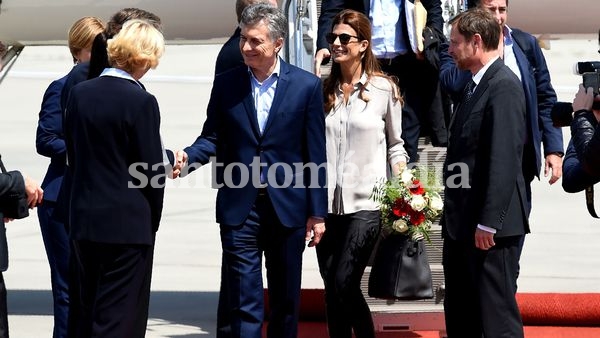 Macri llegó a Alemania para participar de la cumbre del G20