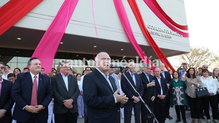 El nuevo hospital de Ceres fue inaugurado este viernes.