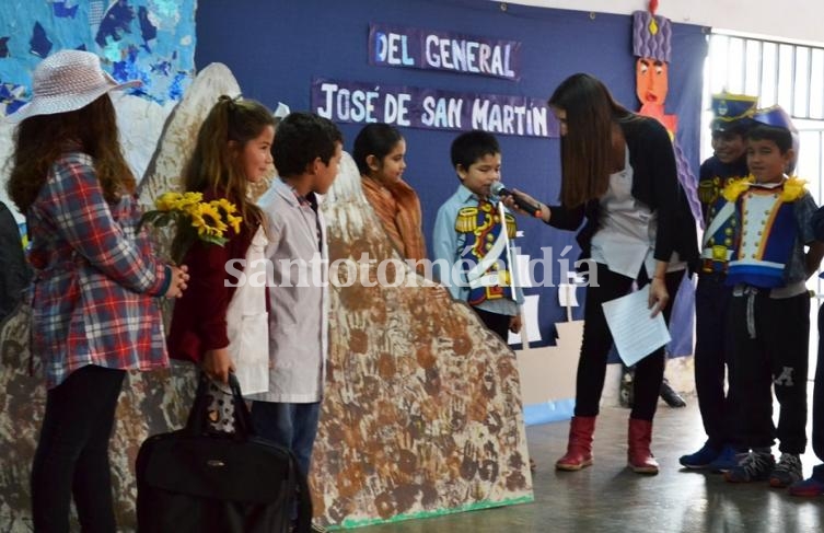 La ciudad rindió homenaje al General José de San Martín