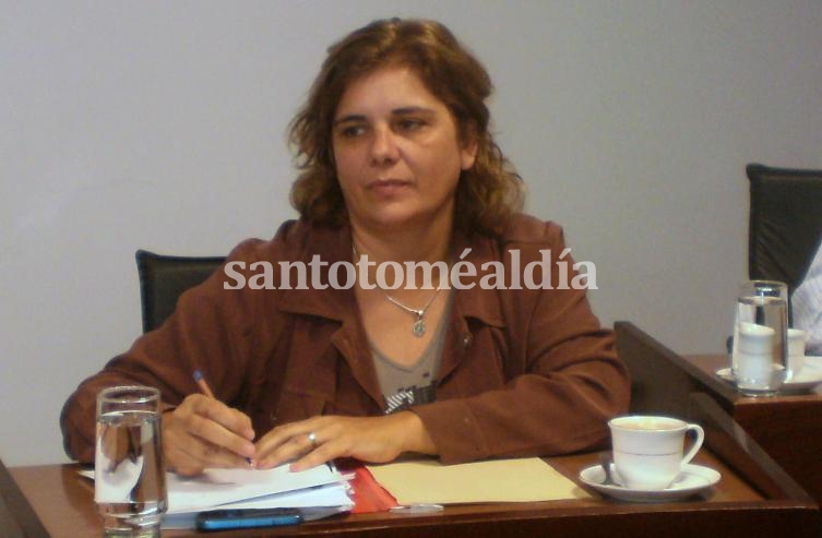 Rosana Zamora, concejal del justicialismo.