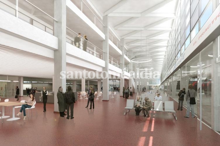 Un ambicioso proyecto para renovar la terminal de Santa Fe.