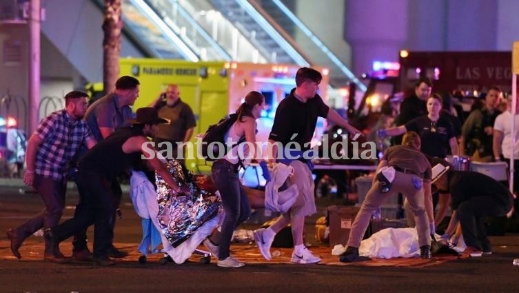 El tiroteo en Las Vegas dejó más de 50 muertos.