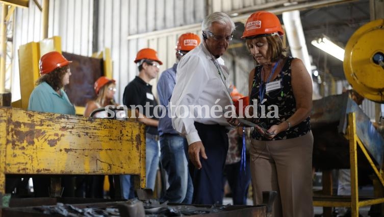 La ministra Ciciliani visitó la planta de Bahco
