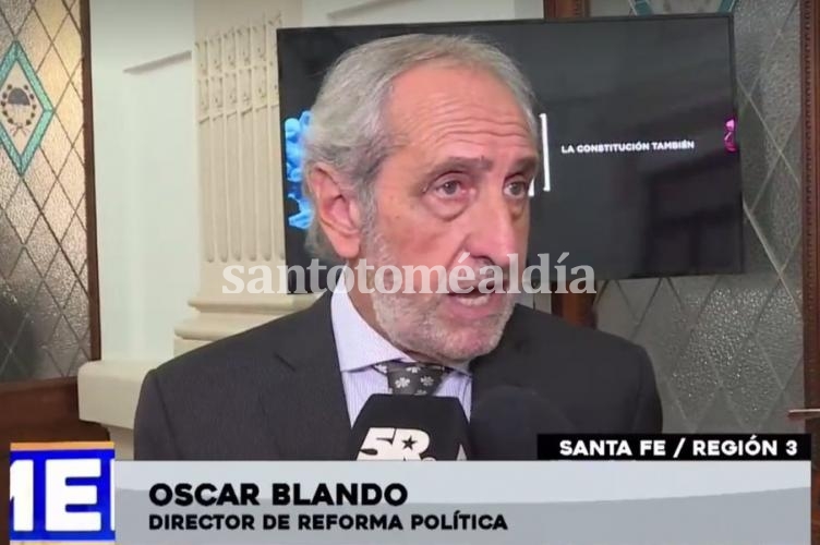 Oscar Blando dará una conferencia sobre la reforma constitucional
