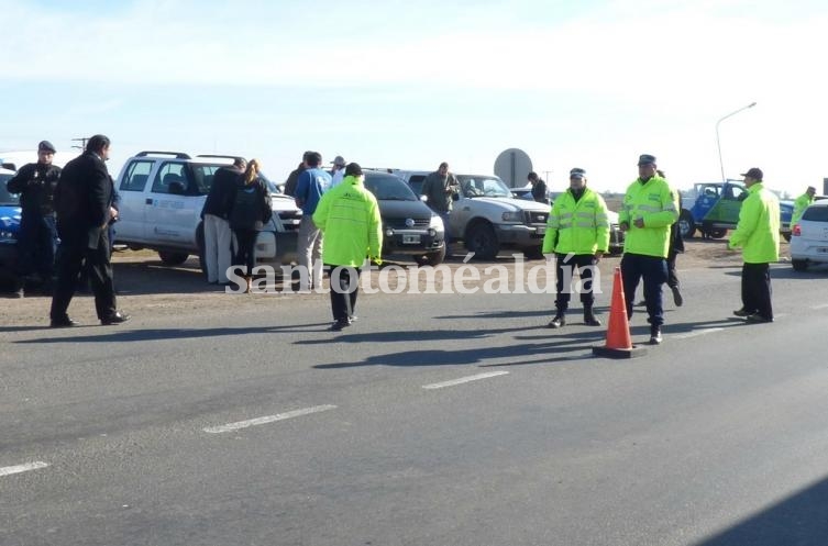 Seguridad Vial incrementará la presencia en la Autopista Santa Fe-Rosario ante los reiterados ataques a automovilistas.