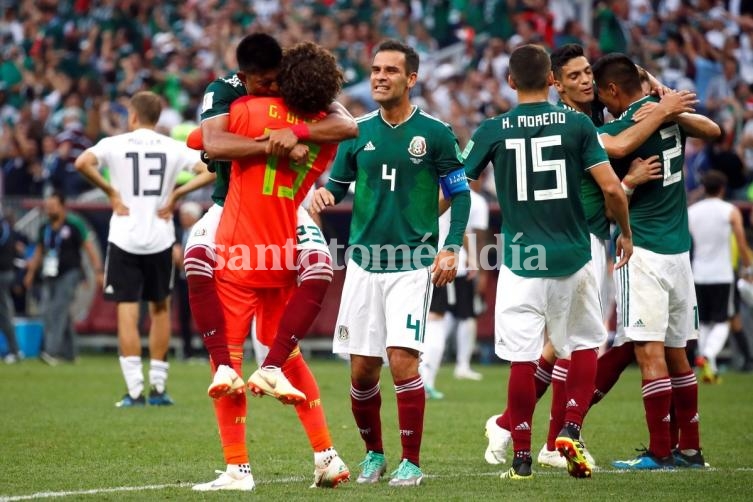 México venció al campeón del mundo, Alemania.