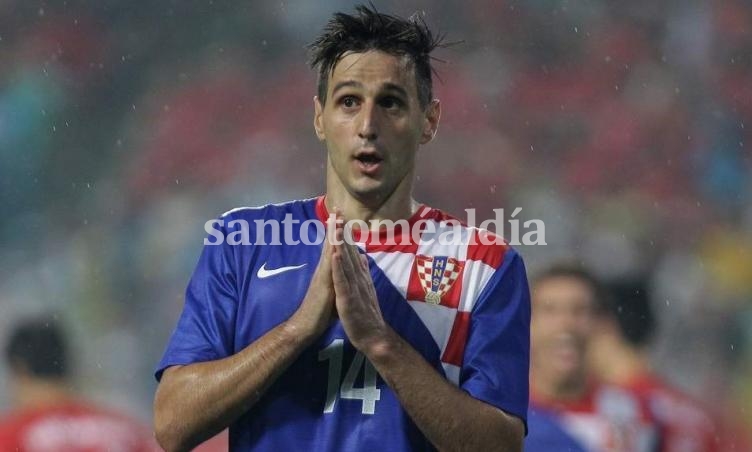 Kalinic, el jugador desafectado de la selección de Croacia.