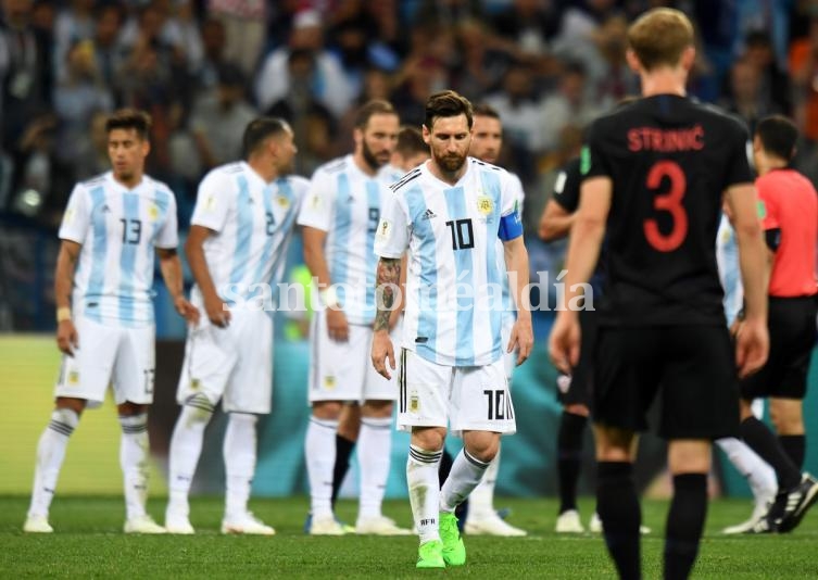 Mazazo a la ilusión argentina: 0-3 ante Croacia
