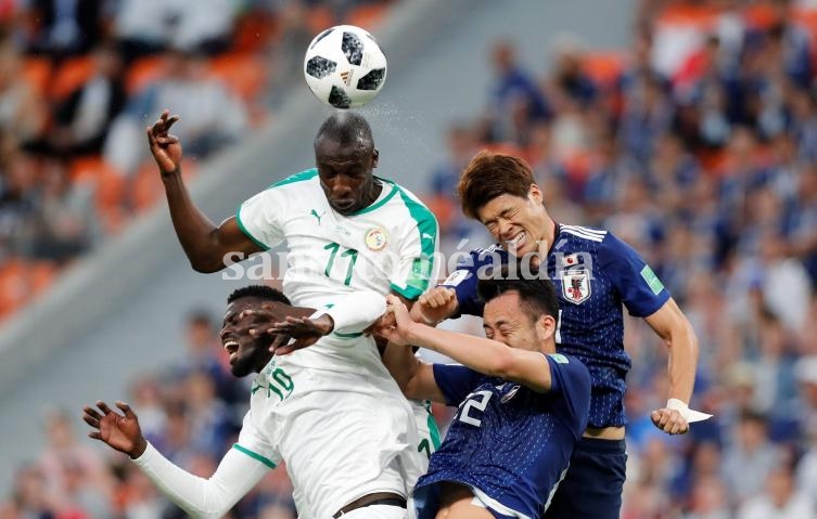Japón y Senegal igualaron en un atractivo encuentro.