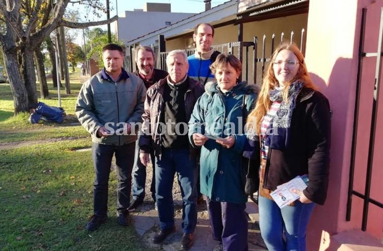 Concejales de Cambiemos visitaron el barrio General Paz