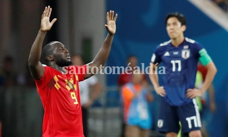 Bélgica a cuartos tras remontar ante Japón.