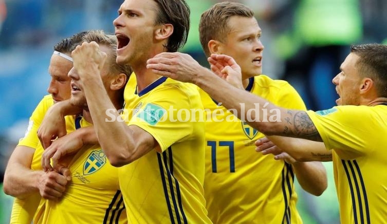 Suecia, de carambola a cuartos de final