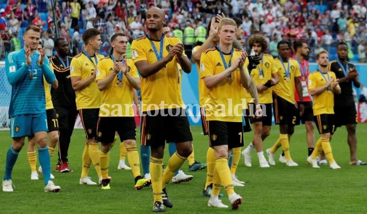 Bélgica quedó tercero tras ganarle a Inglaterra.