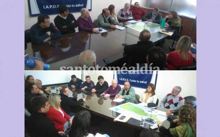 Representantes de UPCN se reunieron con autoridades de Iapos.