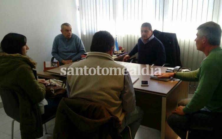 Uliambre se reunió con autoridades del Ministerio de Seguridad