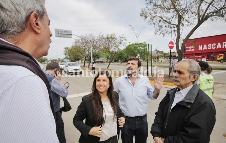 Santa Fe: Habilitaron el nuevo cruce de Av. Alem y Vélez Sarsfield