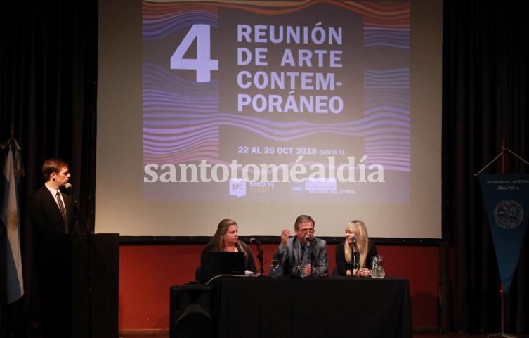 Santa Fe: Comenzó la IV Reunión de Arte Contemporáneo