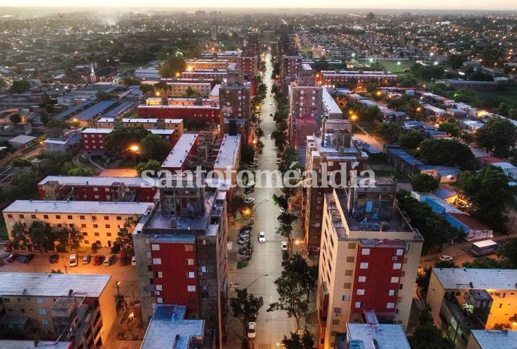 Santa Fe: Inauguraron mejoras en barrio Las Flores