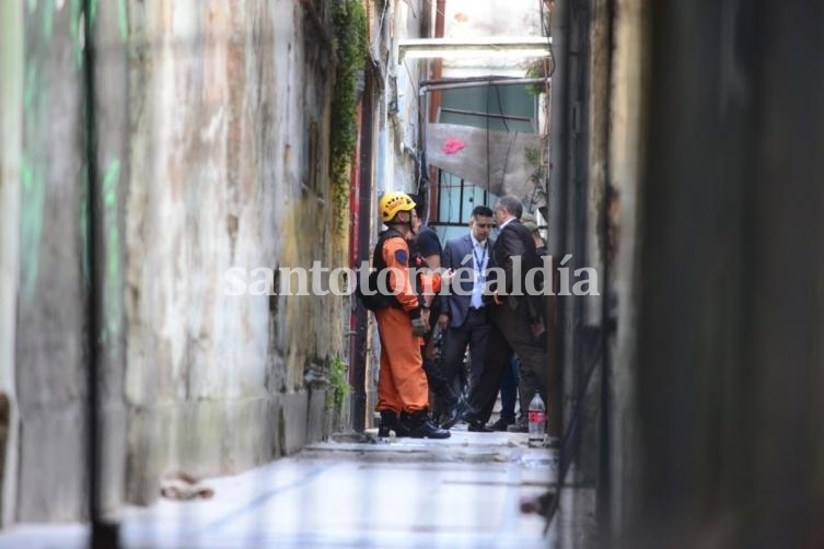 La Policía Federal detuvo a 10 personas vinculadas a la explosión en el Cementerio de Recoleta. (Foto: Clarín)