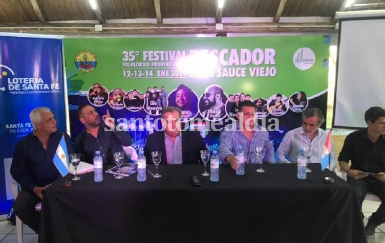 Presentaron la 35 edición del Festival del Pescador de Sauce Viejo.