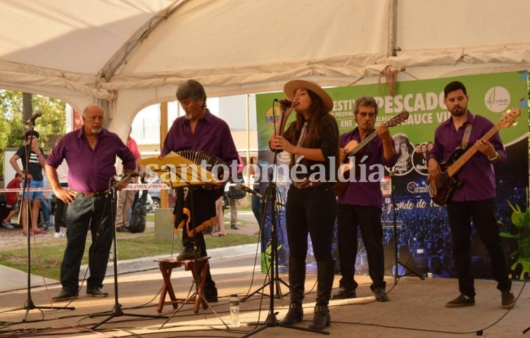 Se completó la grilla del Festival del Pescador, con los artistas ganadores de la instancia previa. (Foto: Comuna de Sauce Viejo)