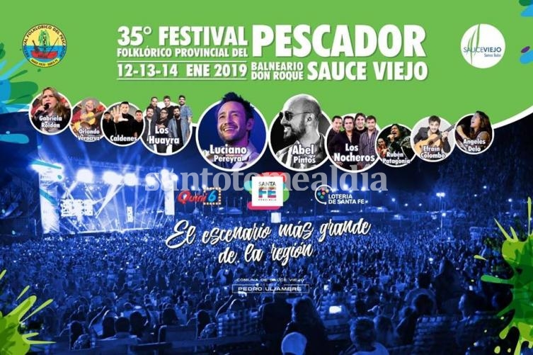 Cada vez más cerca el Festival del Pescador 2019