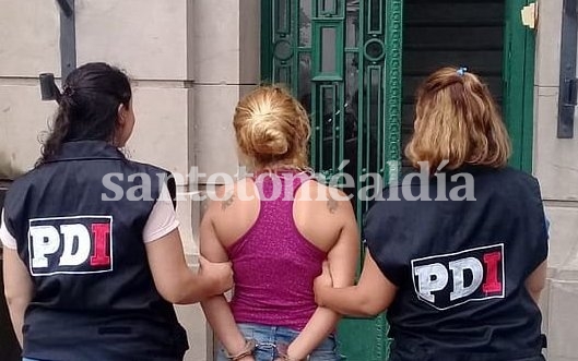 Analía F., de 30 años, fue detenida en la ciudad de Santa Fe (El Litoral)