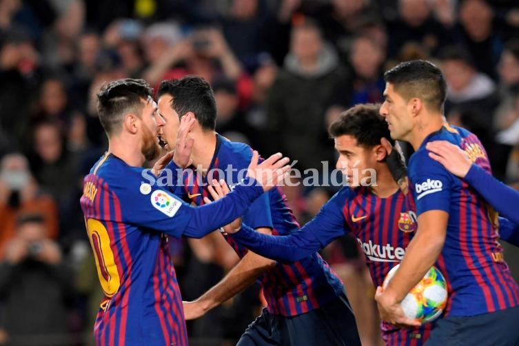 Barcelona avanzó a semifinales de la Copa del Rey