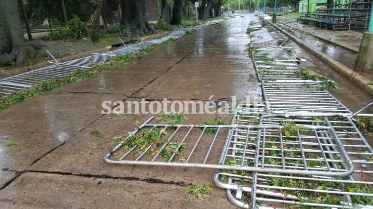 Suspendieron la jornada inicial de los Carnavales Santotomesinos