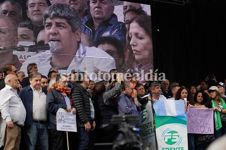Con críticas a la conducción de la CGT, los sindicatos opositores llamaron a “derrotar a Macri en la calle y en las urnas”