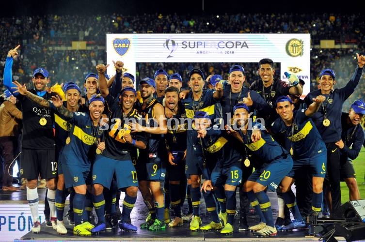 Boca se quedó con la Supercopa Argentina en Mendoza. (Foto: Olé)