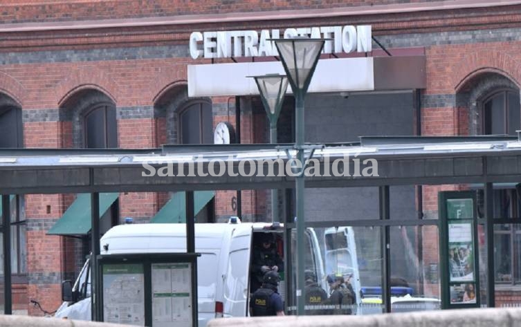 Policía sueca dispara a un sospechoso tras una amenaza de bomba en una estación