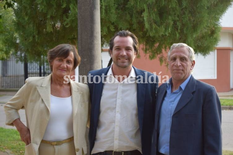 Mity Reutemann, Miguel Weiss Ackerley y Fernando “Turco” Alí, actuales concejales.