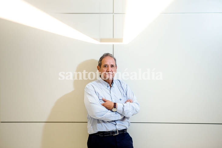 Sergio Palazzo, titular de La Bancaria. (Foto: Tiempo Argentino)